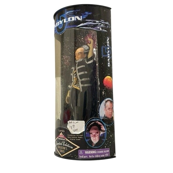 BABYLON 5 John Sheridan & Londo Action Figures W/ Season 1 DVD Box Set VTG 1997 - Picture 10 of 16